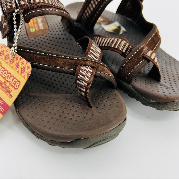 Skechers Reggaes Outdoor Active Lifestyle Waterproof Sandals Sz 7 - Picture 4 of 9